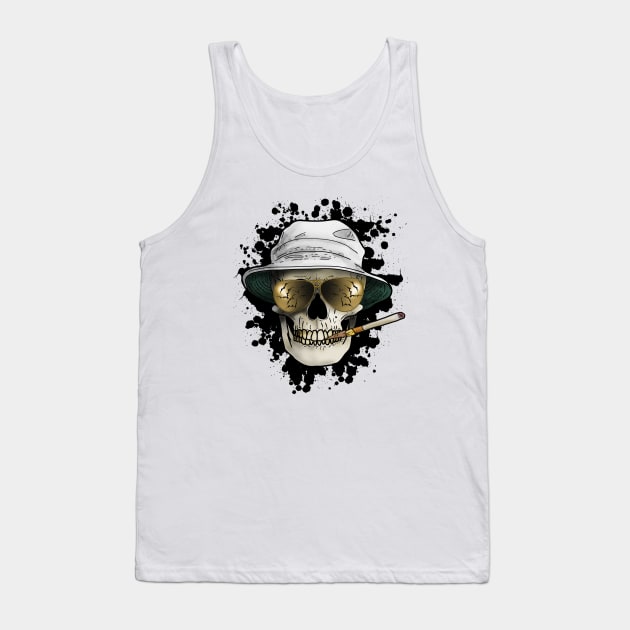 Hunter S Thompson Tank Top by Harley Warren